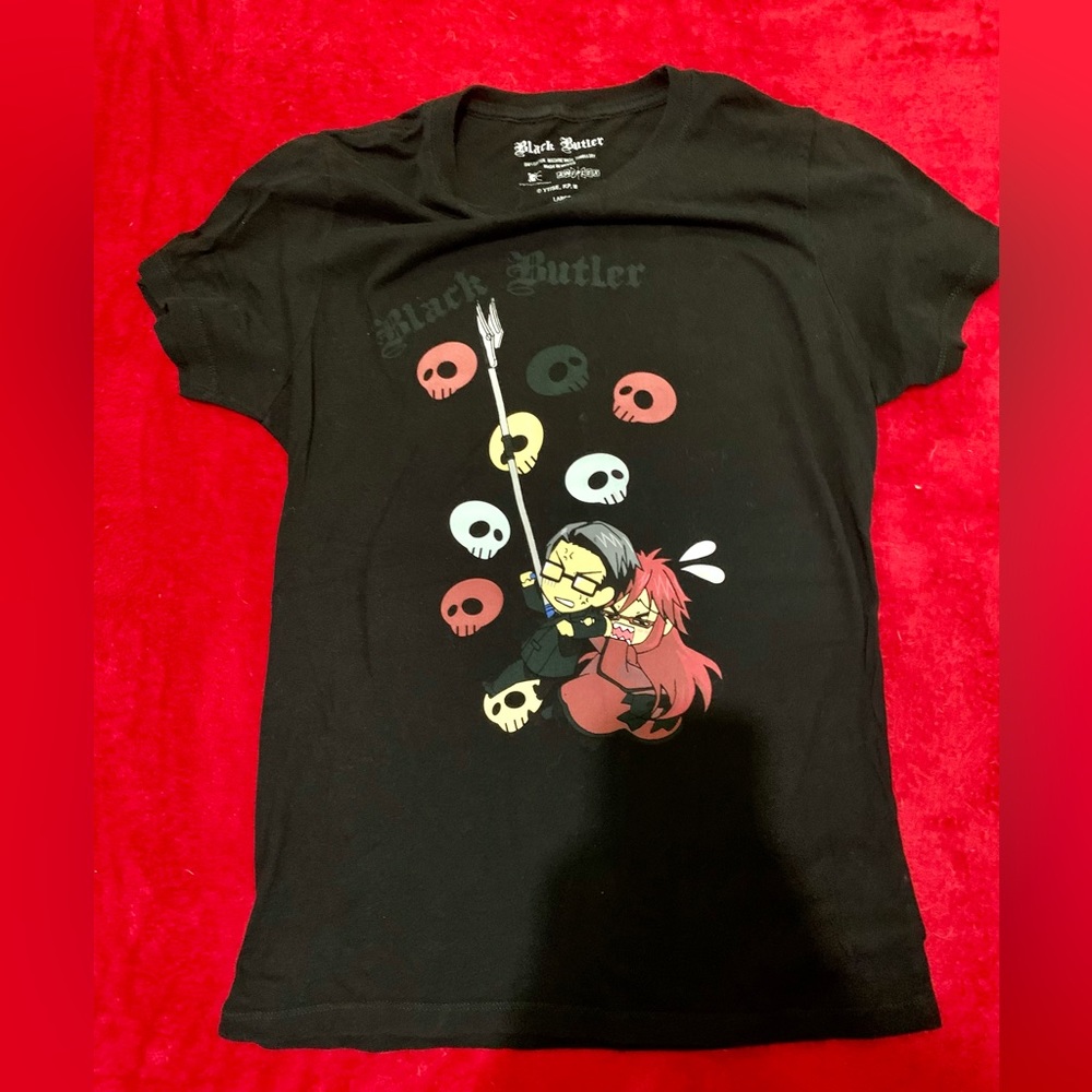 Black Butler Grell Shinigami/grim reapers top